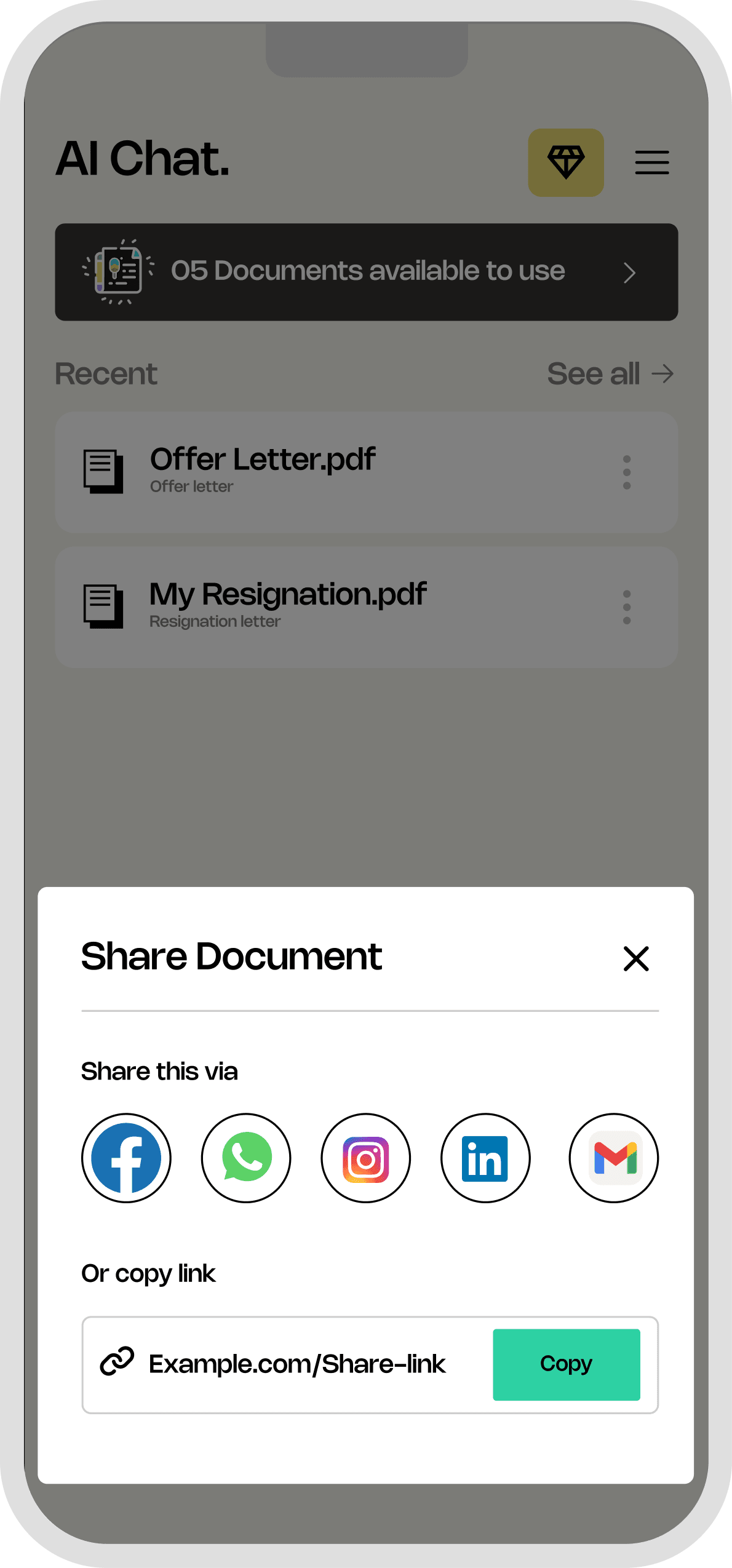 Cover Letter Screen 5