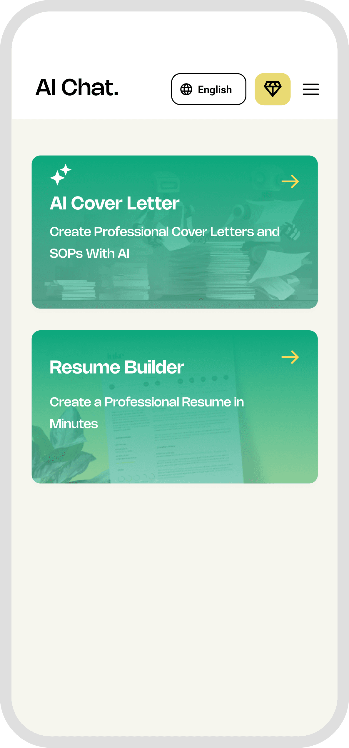 Cover Letter Screen 8